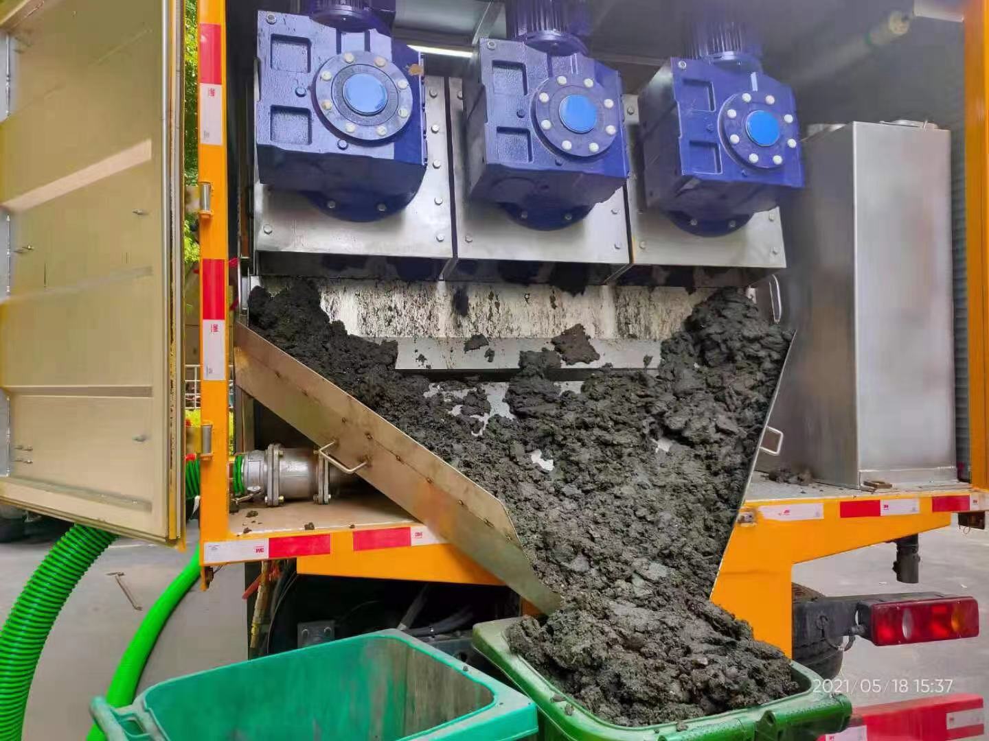 城步化粪池清掏城市维护站-泥浆净化干湿分离处理